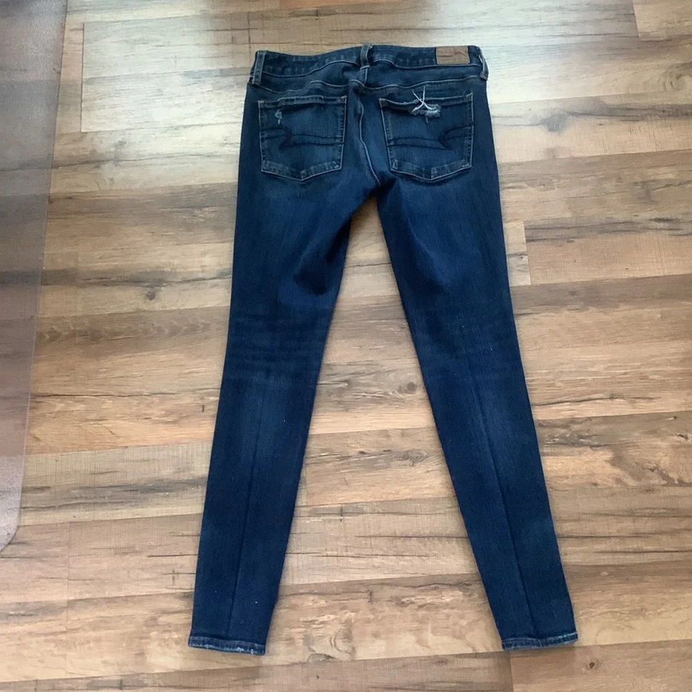 Low Rise Ripped Jeggings - Picture 2 of 4